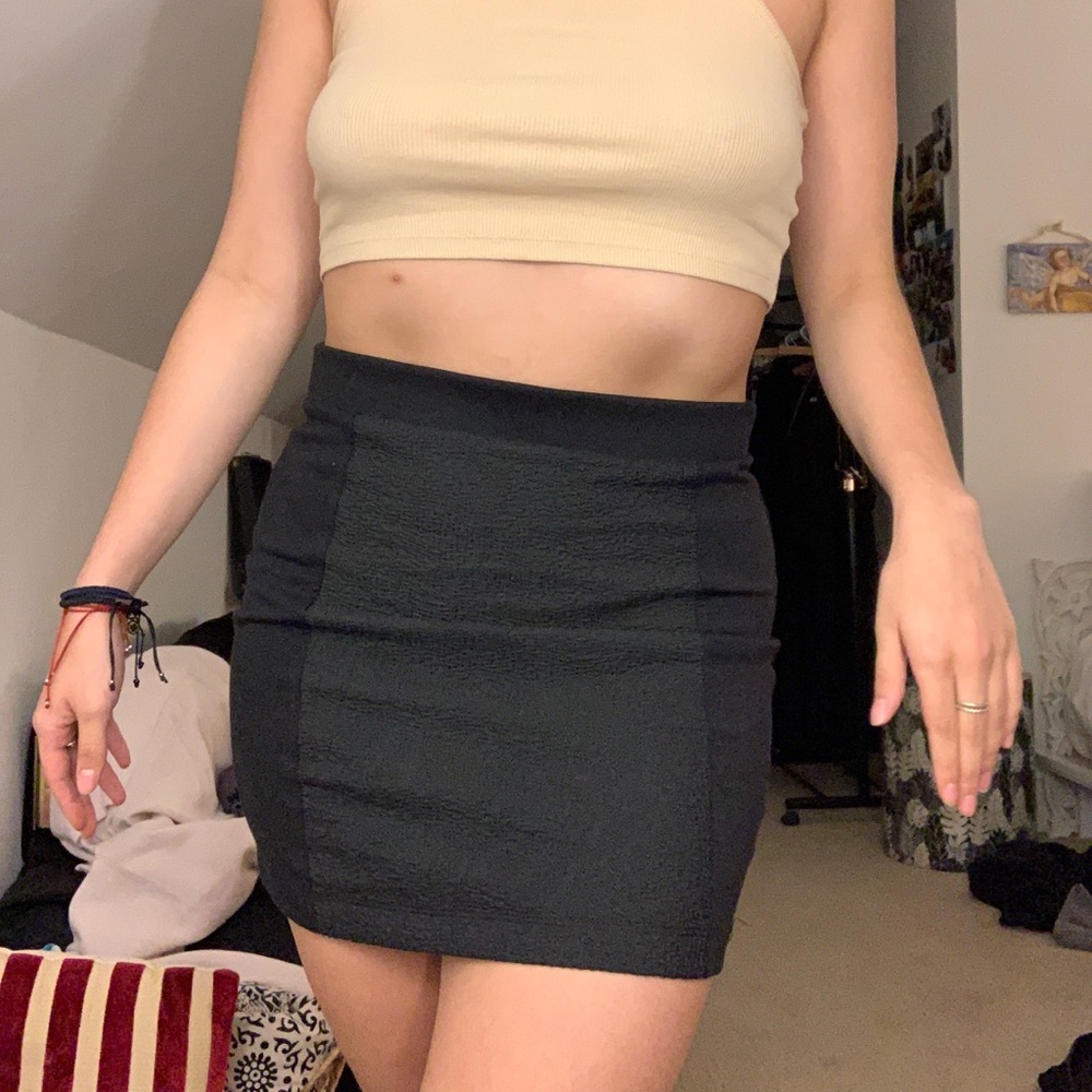 Black Mini Skirt